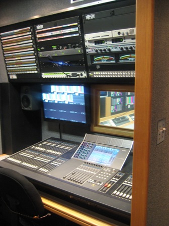 Mobile Production Truck - Interior Control Room